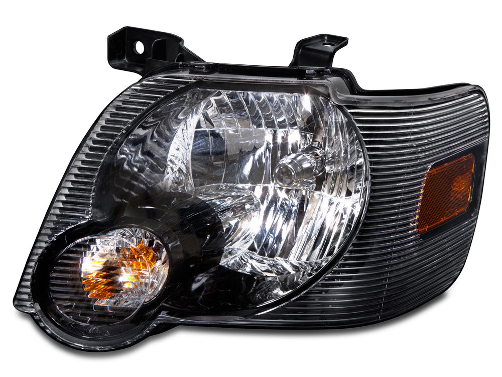 LH HEADLAMP ASSY COMPOSITE; W/SMOKE LENS; EXPLORER 0610
