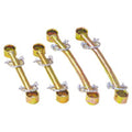 Sway Bar Extended End Links Disconnect Front Lift Height 3-4 Inch Double Black Rubber Bushings 93-98 Jeep Grand Cherokee Skyjacker