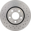 Brembo 01-09 Volvo S60/2006 S80/01-05 V70 Front Premium Xtra Cross Drilled UV Coated Rotor
