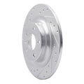 DFC 18-25 Volvo XC60/S60 Rear Left Drilled & Slotted Silver Brake Rotor