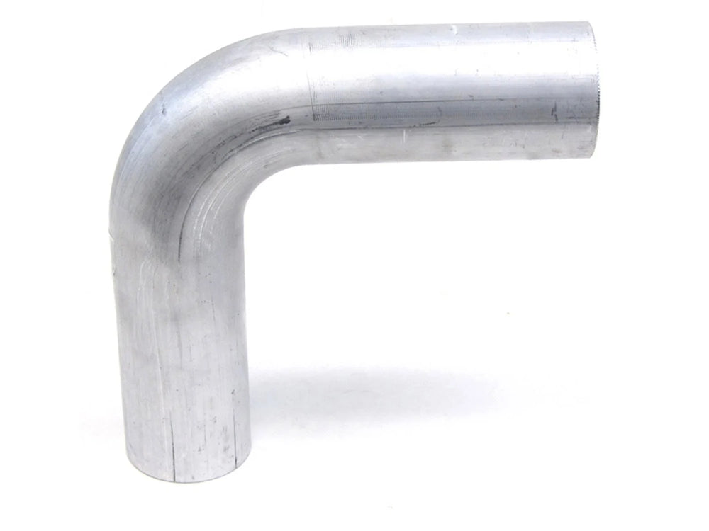 HPS Performance 4.5 OD 90 Degree Bend 6061 Aluminum Elbow Pipe 12 gauge w/ 6 CLR