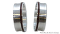 Vibrant Performance - 12588 - HD Clamp Titanium Weld Ferrule with O-Ring for 4.00 in. O.D. Tubing