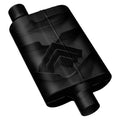 40 Series Delta Flow Chambered Muffler 40 Delta Flow 2.25 Center In 2.25 Center Out Aggressive Sound Flowmaster