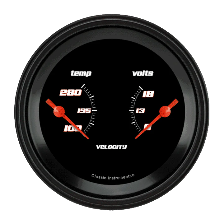 CLASSIC INSTRUMENTS black auto part
