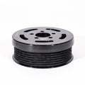 Whipple 3.750 6-Rib Pulley / Black SCP-63750-5
