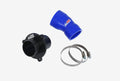 do88 VAG 1.8/2.0 TSI (MQB) Turbo Muffler Delete OEM Pressure Pipes Blue Hose