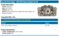 BRAKE CALIPER & BRACKET