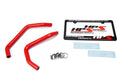 HPS Performance Black Reinforced Silicone Heater Hose Kit Coolant for Toyota 07-11 Tundra 5.7L V8