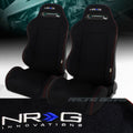 NRG Classic Wood Grain Steering Wheel (310mm) Black w/Black Chrome 3-Spoke Center