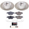 Power Stop 08-12 Mercedes-Benz C300 Rear Semi-Coated Rotor Kit