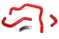 HPS Performance Red Reinforced Silicone Heater Hose Kit for Toyota 89-95 4Runner 22RE Non Turbo EFI LHD