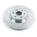Power Stop 21-22 Chevrolet Tahoe Front Left Drilled & Slotted Rotor