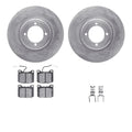 R1 Concepts Brake Rotor- Blank with Optimum Oe Pads Hdw Fits Peugeot 504