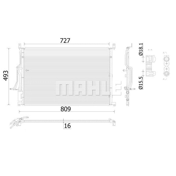 A/C condenser