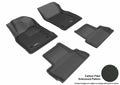 3D KAGU FLOOR MAT 2 ROW SET BLACK