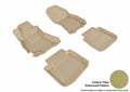 3D MAXpider 2015-2019 Subaru Legacy/Outback Kagu 1st & 2nd Row Floormats - Tan