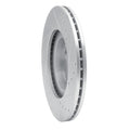 DFC 01-05 Mazda Miata Front Left Drilled & Slotted Silver Brake Rotor