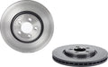 Brembo 06-08 Jaguar S-Type/05-09 Vanden Plas/09-10 XF Front Premium UV Coated OE Equivalent Rotor