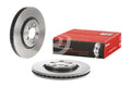 Brembo 06-08 Jaguar S-Type/05-09 Vanden Plas/09-10 XF Front Premium UV Coated OE Equivalent Rotor