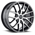Touren 3260 TR60 18x8 / 5x112/120 BP / 40mm Offset / 74.1mm Hub Matte Black Machined Wheel