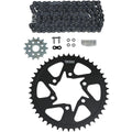 Vortex Racing V3 2.0 Chain and Sprocket Kit 3370-14,452AS-48,520SX3-114- Black