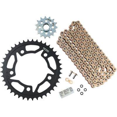 Vortex Racing V3 2.0 Chain and Sprocket Kit 3257-15,245AS-41,G520SX3-112- Gold