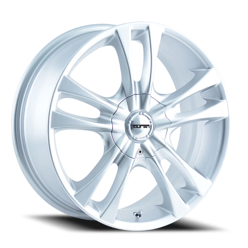 Touren 3222 TR22 17x7 / 5x100/114.3 BP / 40mm Offset / 72.62mm Hub Gloss Hyper Silver Wheel