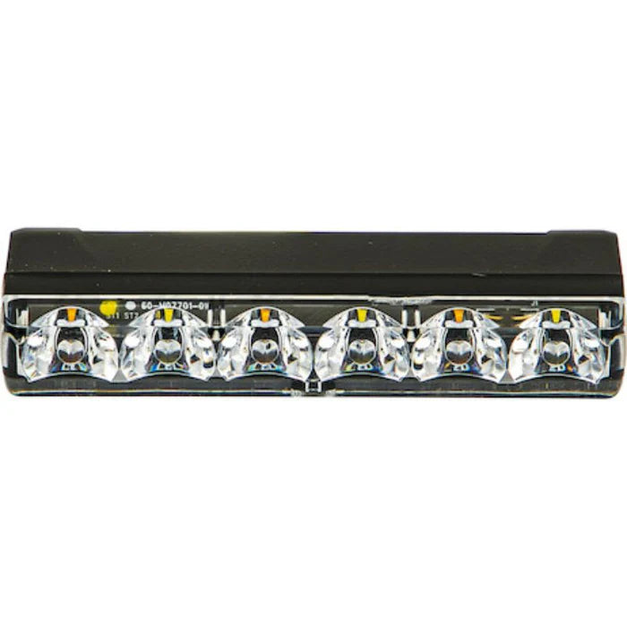 NARROW PROFILE 3.5IN AMBER/CLEAR LED STROBE LIGHT