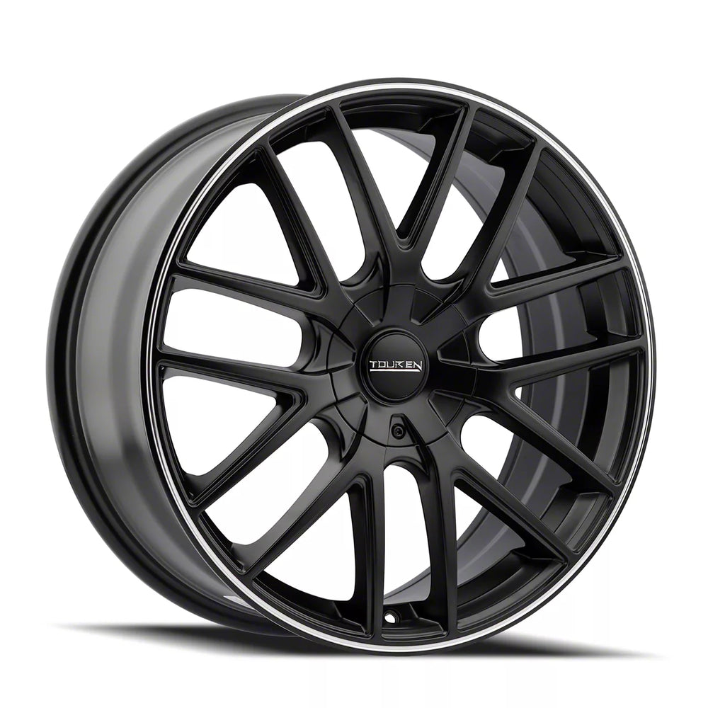 Touren 3260 TR60 16x7 / 5x110/115 BP / 42mm Offset / 72.62mm Hub Matte Black Wheel