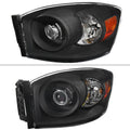 PROJECTOR HEADLIGHT BLACK HOUSING