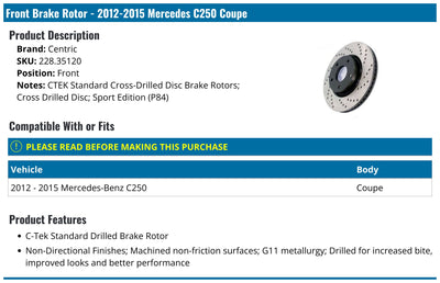 C-TEK Standard Drilled Br