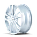 Touren 3222 TR22 15x7 / 5x100/114.3 BP / 40mm Offset / 72.62mm Hub Gloss Hyper Silver Wheel