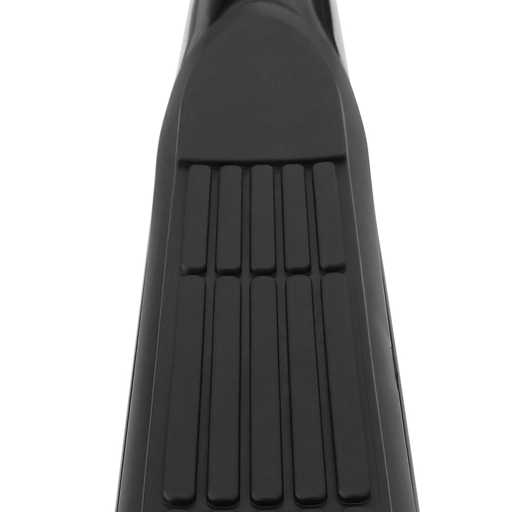 3 INCHES ROUND SIDE STEP BAR - BLAC