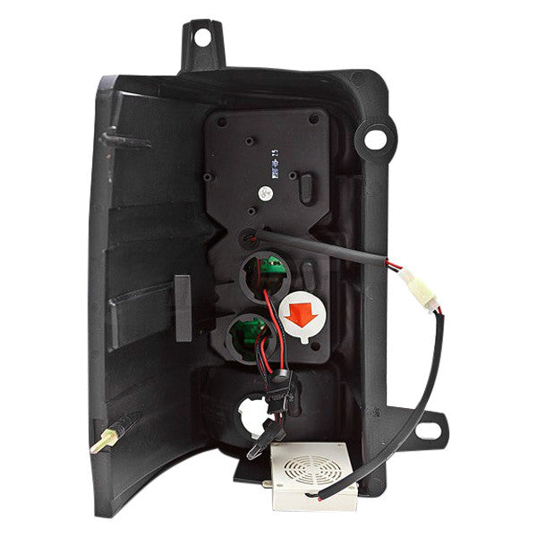 Winjet black tail light