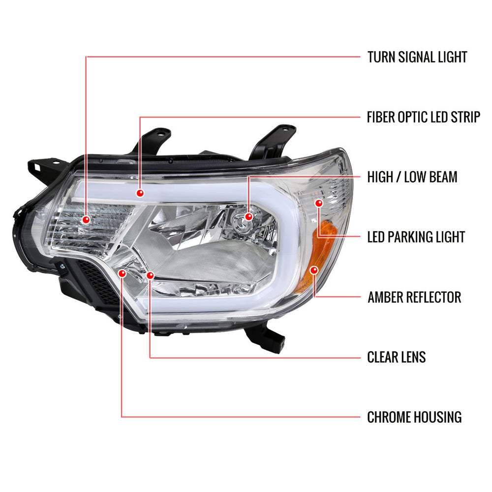 SPEC D TUNING smoke headlights