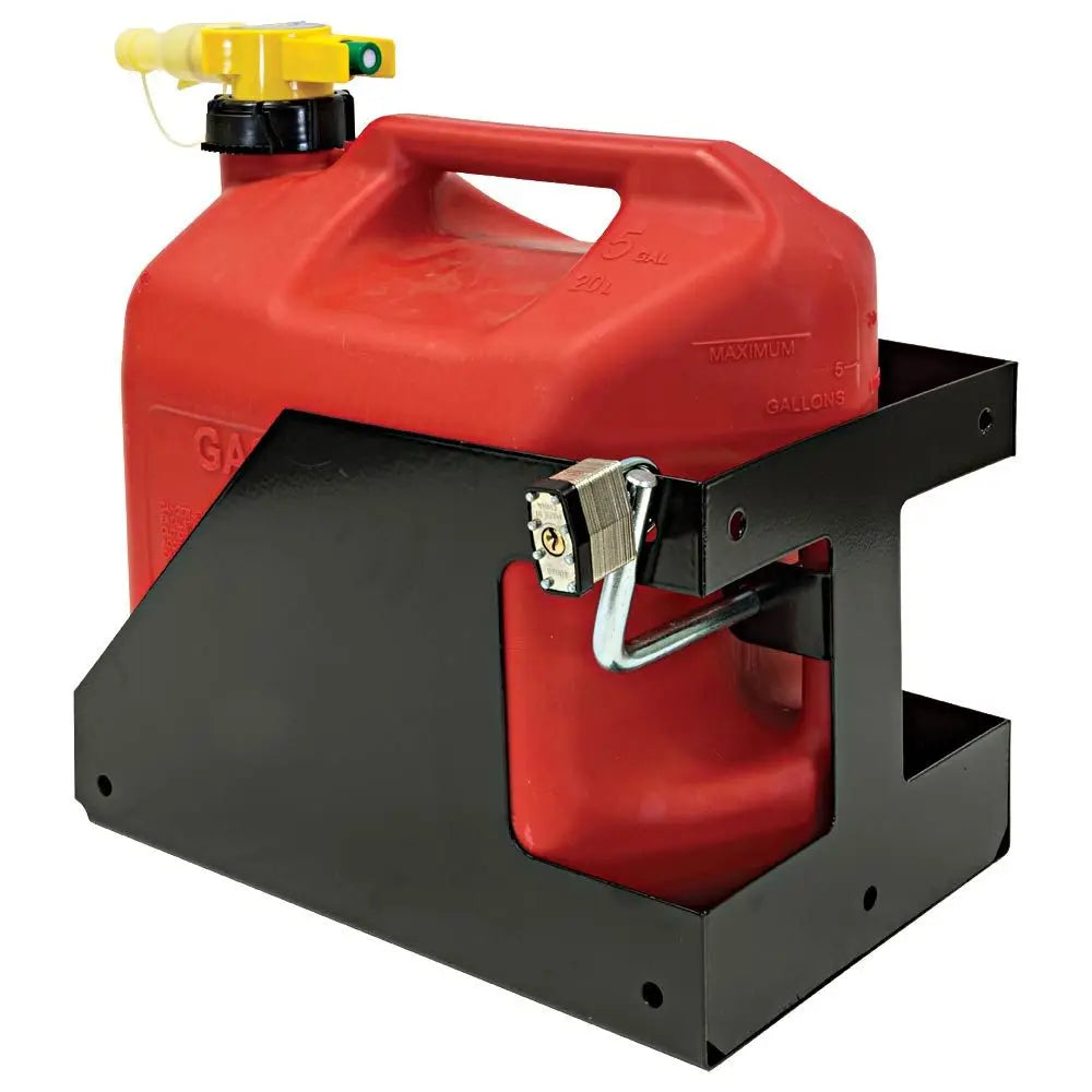LOCKING GAS CAN RACK