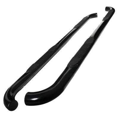 3 INCH ROUND STAINLESS FINISH SIDE