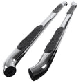3 INCHES ROUND SIDE STEP BAR - BLAC