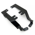Hood Hinge LED Bracket Black Mild Steel Bolt-on no drilling required to mount (2) 3 inch ZROADZ or similar style LED Pod Lights