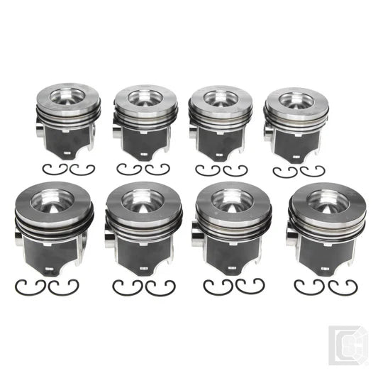 FO 6.0L DIESEL V8 T REDUCED .010IN/0.25MM CH(W/RINGS)PISTON WITH RINGS