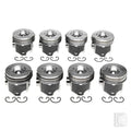 FO 6.0L DIESEL V8 T REDUCED .010IN/0.25MM CH(W/RINGS)PISTON WITH RINGS