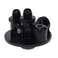 Billet Oil Filter Mount Front Mount -10 Fittings