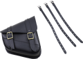 Willie & Max HD Sportsters, Custom Hard Tails Brass Monkey Swingarm Bag Dual Shock - Black