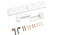 UTILITY BODY WHITE HARDWARE KIT DRILL AND BOLT TO TOP OF UTILITY BED