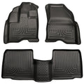 Weatherbeater Front & 2nd Seat Floor Liners For 2009-2016 MKS Husky Liners