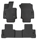 2122 VENZA FRONT & 2ND SEAT FLOOR LINERS (FOOTWELL COVERAGE) BLACK