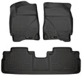 Weatherbeater Front & 2nd Seat Floor Liners For 2009-2012 Escape/Tribute/Mariner Black Husky Liners