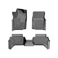 Husky Liners 24-25 Toyota Tacoma Hybrid Weatherbeater Front & 2nd Seat Floor Liners - Black