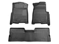 Husky Liners 09-12 Ford F-150 Super Crew Cab WeatherBeater Combo Black Floor Liners