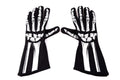 Double Layer White Skeleton Gloves XX-Large